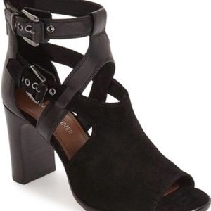 Donald J Pliner 'ronnie' Block Heel Cage Sandal